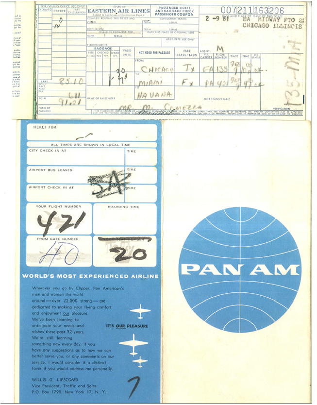 boleto de Panam Cawy